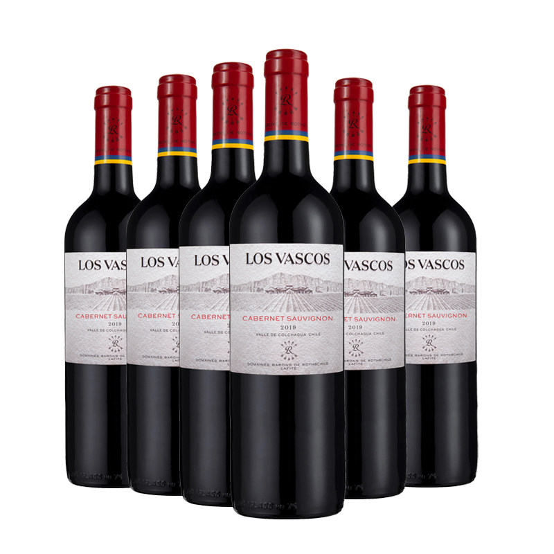 拉菲巴斯克赤霞珠红葡萄酒750ml*6