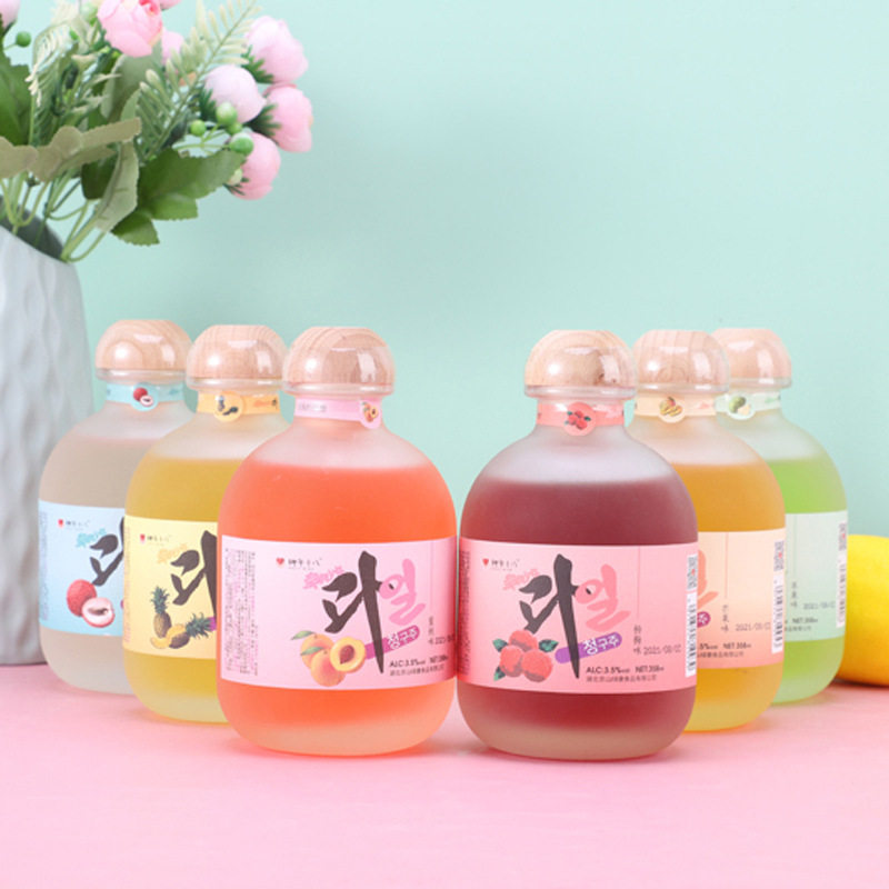 娜年十八果酒批发低度水果酒杨梅酒3.5度微醺酒鸡尾酒女士水果酒香槟女士水果酒