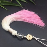 Оригинальное шелковое ретро ципао с кисточками, ханьфу, брошь, подвеска, градиент