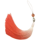 Оригинальное шелковое ретро ципао с кисточками, ханьфу, брошь, подвеска, градиент