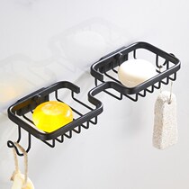 Open-free space aluminum soap mesh with hooktotosoap box soap mesh soap mesh soap rack wall mounted