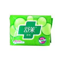 Shulai sanitary napkin T005 cotton T006 mesh day and night combination 20 pieces combination pack close-fitting breathable aunt napkin