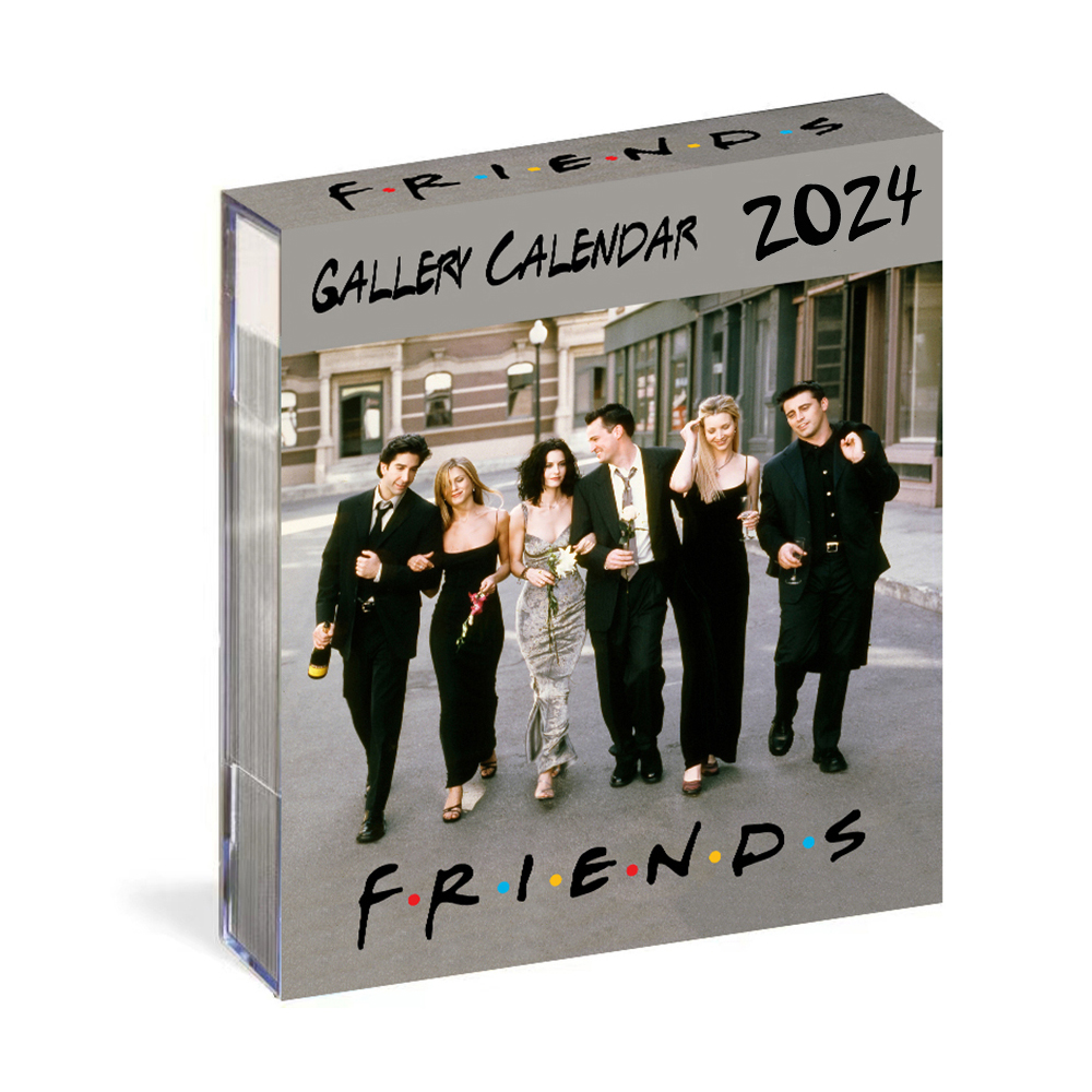 FriendsForever Old Friend Mark Perimeter 2024 Qualifies gallery Calendar English New Year gifts-Taobao