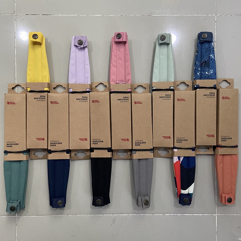 Standard version adapted Arctic fox double shoulder bag shoulder strap pure color widening lengthened decompression backpack detachable active shoulder pad-Taobao