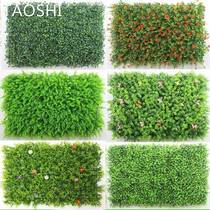 TAO fish tank landscaping soft dense green turf simulated aquatic plants fish tank lawn aquarium decorative grass
