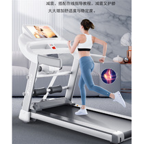 Luxury treadmill small silent smart gym equipment home indoor shock absorption