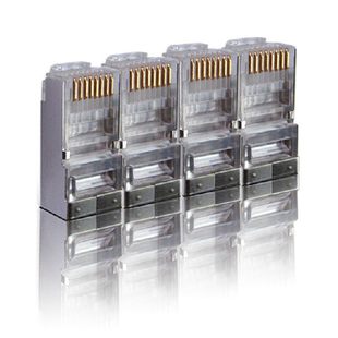 Очищенный кристалл глава акции сеть акции компьютер с Piece RJ45 кабель кристалл глава компьютер периферия источник товаров