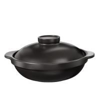 Royalstar Claypot Rice Small Casserole High Temperature Resistant Dry Burning Non-Cracking Household Gas Stew Pot Special Ceramic Casserole 1415
