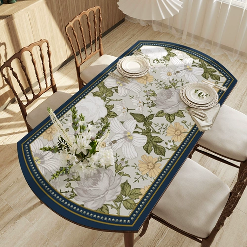 Водонепроницаемый круглый складной телескопический настольный коврик, в американском стиле