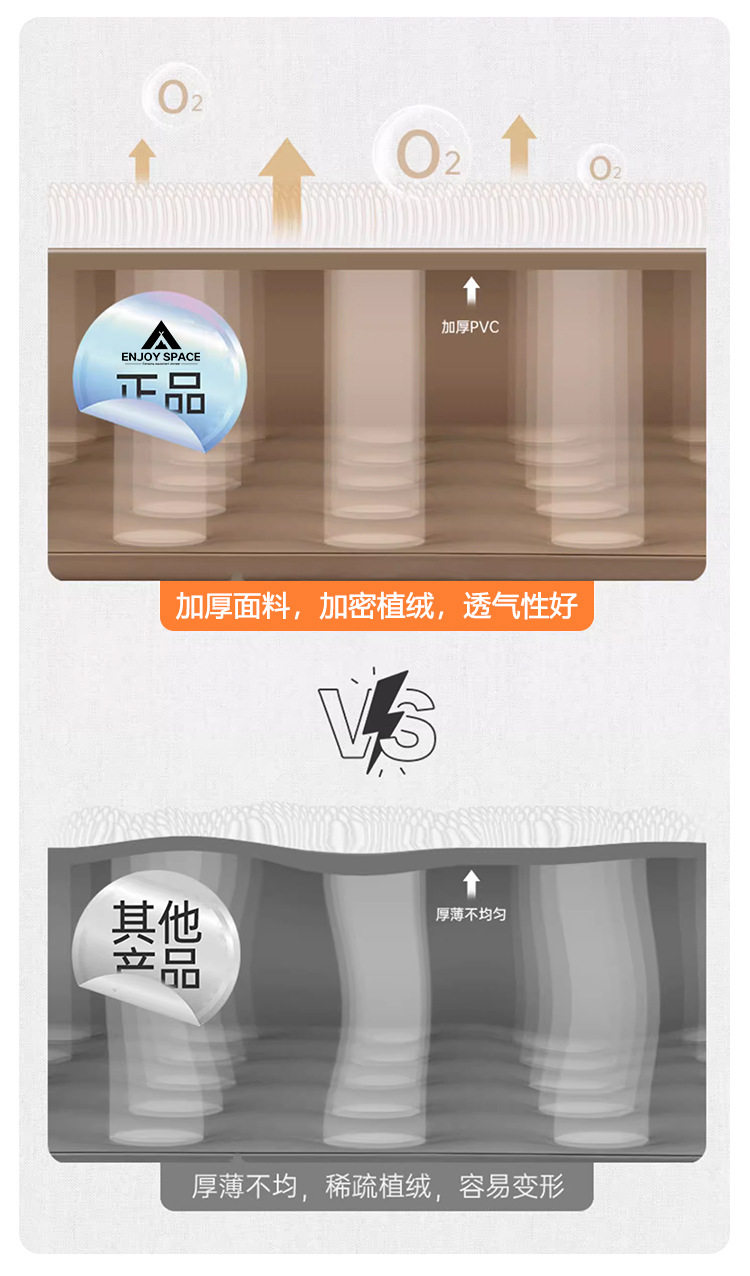 Дорожный автоматический надувной диван для кемпинга для двоих для сна, увеличенная толщина enjoy space 