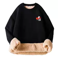 Китайский красный воротник густой кашемир ягненка