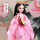 búp be giấy Trang phục Hanfu Princess Children Barbie Baby Gift Hộp quà đặt lớn 60 cm Girls Trẻ em quà tặng đồ chơi búp bê nấu ăn búp bê trẻ em