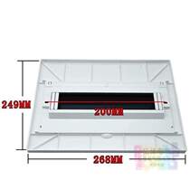 Distribution box board cover panel Meilan 211518 plastic cover flat 10-circuit 12-bit electrical box