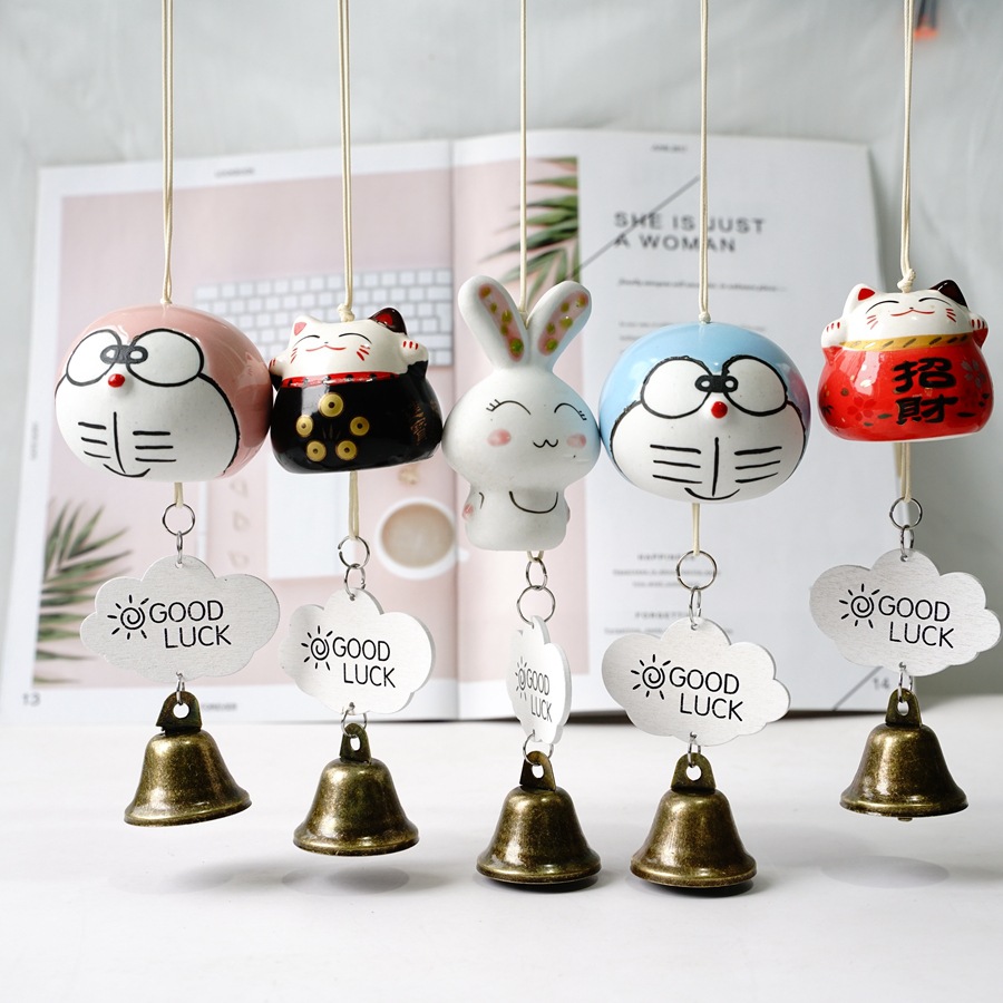 Entering the door to remind the bell to open the door to remind the store door anti-theft door shop entrance door ring sound door pendant