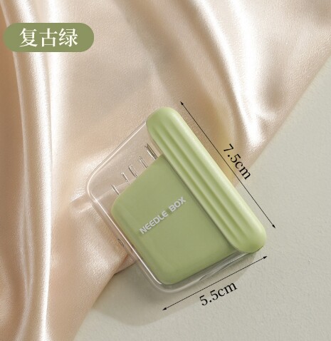 新款轻奢针盒便携式家用磁吸收纳针盒高级实用手缝针宿舍便携收纳