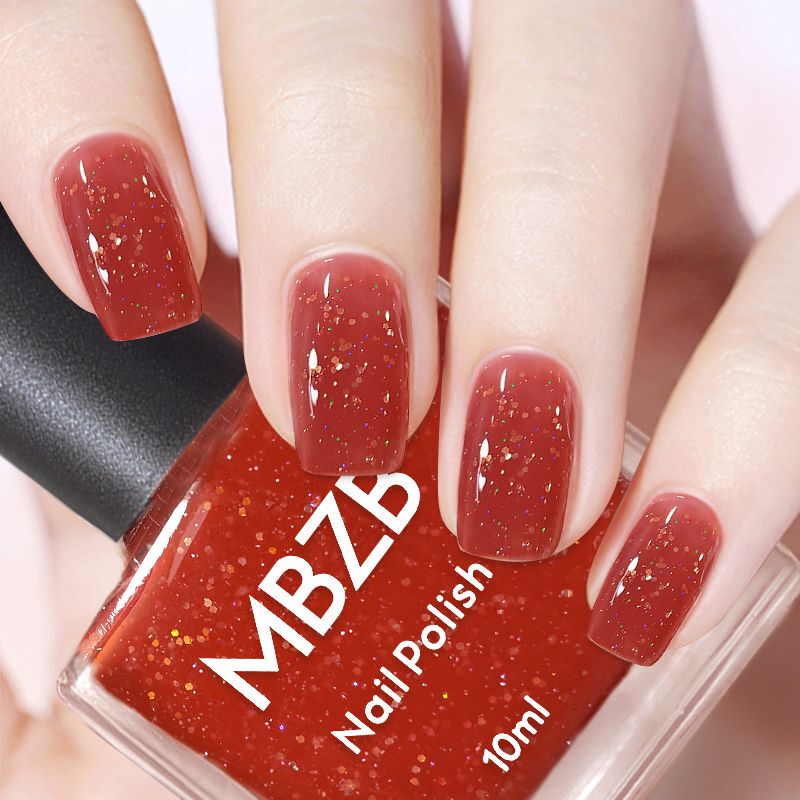 Shiny Red Bean Sequin Nail Polish, Whitening, Odorless, Peelable, Tearable, No-Bake, Quick-Drying Nail Polish Set for Women 2026 Shiny Red Bean Sequin Nail Polish, Whitening, Odorless, Peelable, Tearable, No-Bake, Quick-Drying Nail Polish Set for Women 2026