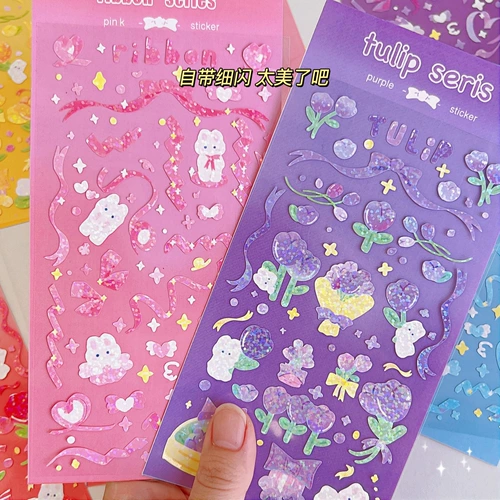 Мультяшная водонепроницаемая наклейка для школьников, наклейки, DIY, не оставляет следов