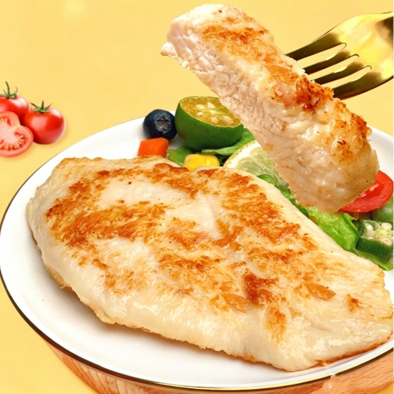 春雪食品香煎鸡排鸡扒100g半成品无抗鸡胸肉原料冷冻速食儿童早餐