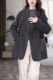 Short double-sided wool coat