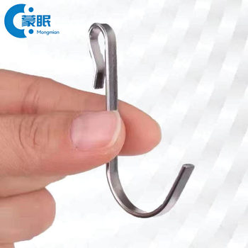 S-Shaped Hook for Kitchen Door, Anti-Theft Net, Anti-Theft Window, Bedroom Cabinet Door, Stainless Steel 304 Hook, Door Back Accessories