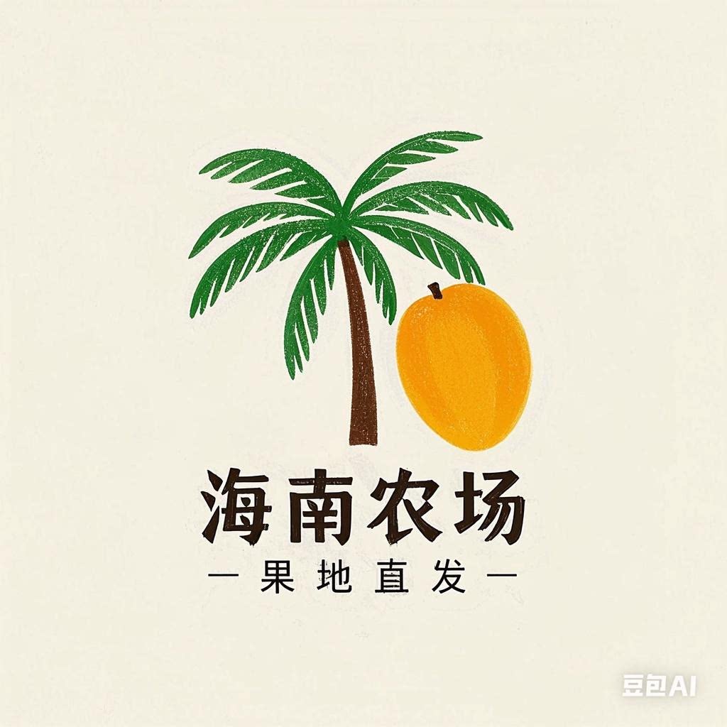 海南农场果地直销店的LOGO