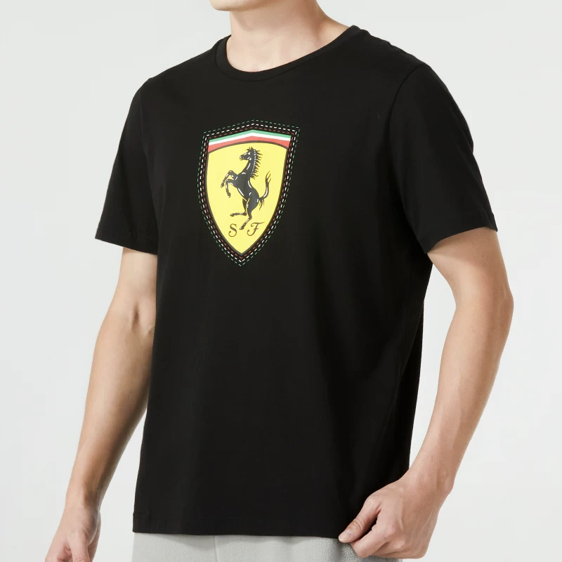 Футболка для отдыха с коротким рукавом, гоночная машина Puma Ferrari