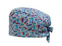 Голубое ромбовидное кружево