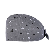 Серый пунктирный Микки Кружев