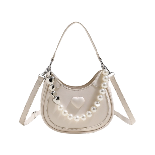 GIRRYA Летняя небольшая дизайнерская сумка через плечо, сумка подмышку из жемчуга