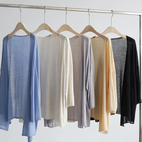 Летний тонкий кардиган, рубашка, накидка, по фигуре