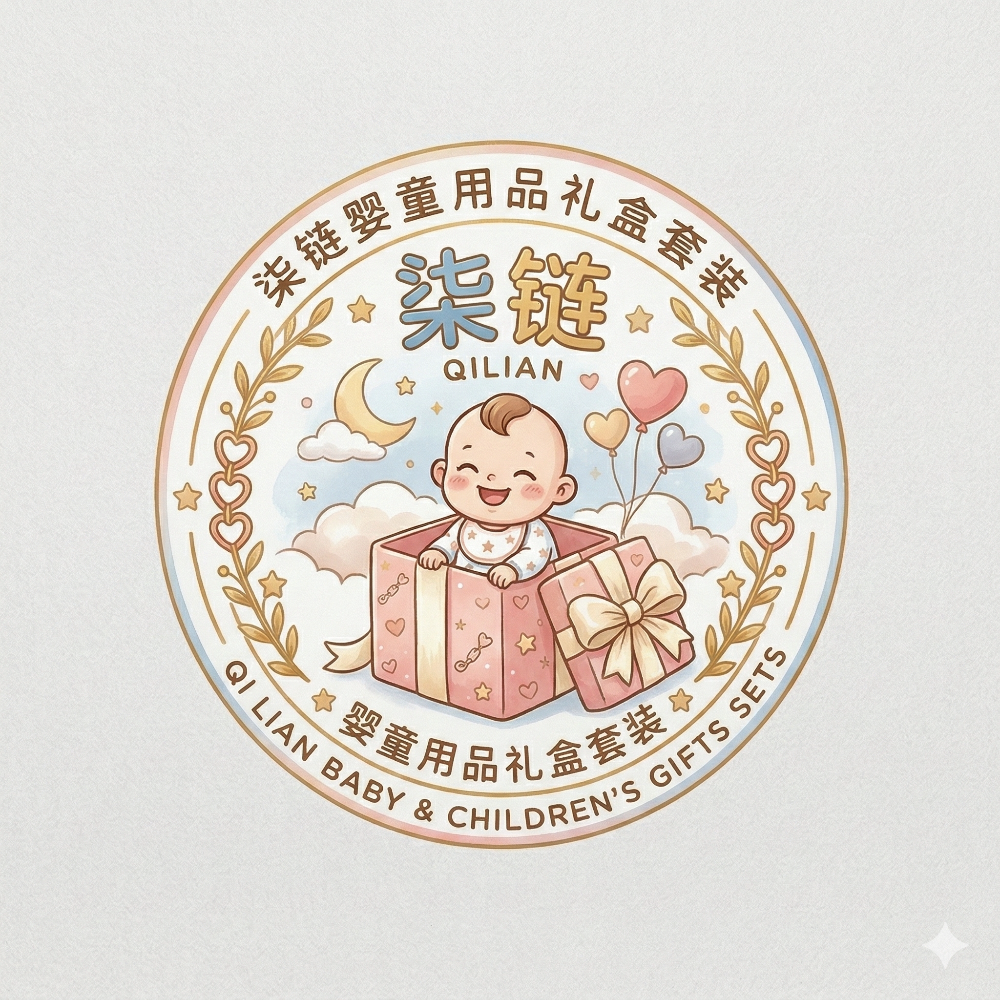 柒链优选商城的LOGO