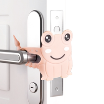 Close the door cushion the silent lock sleeve to prevent the door from ringing anti-collision door clip pad does not close tightly bedroom door sticker door lock artifact