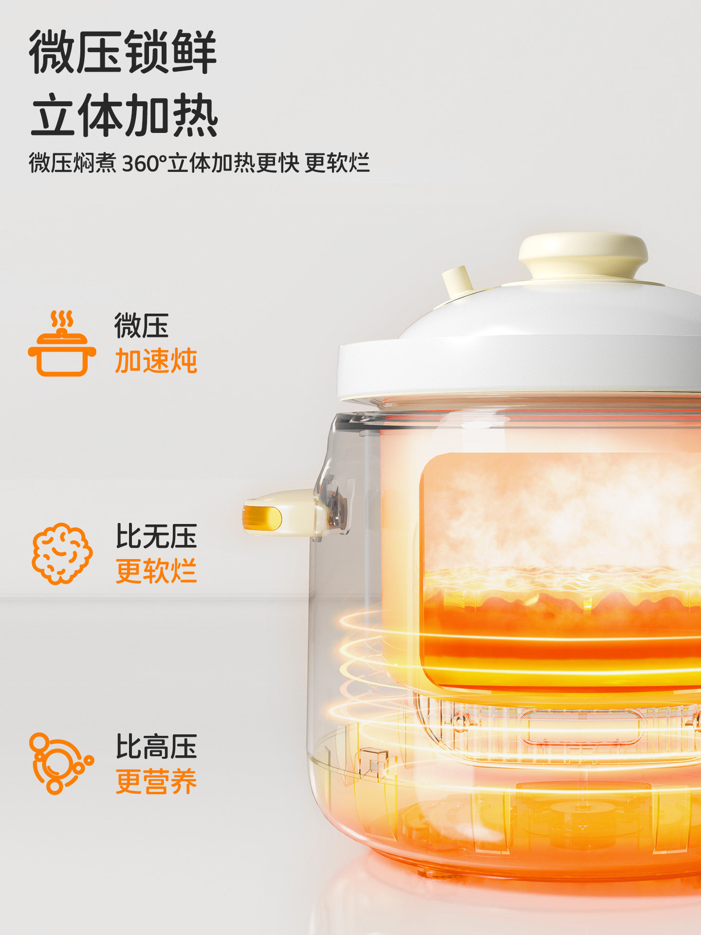 Blackbaby Baby Food Pot, Micro-Pressure Rice Oil Pot, Baby Food Electric Stew Pot, Special Bb Pot for Cooking Porridge and Stewing