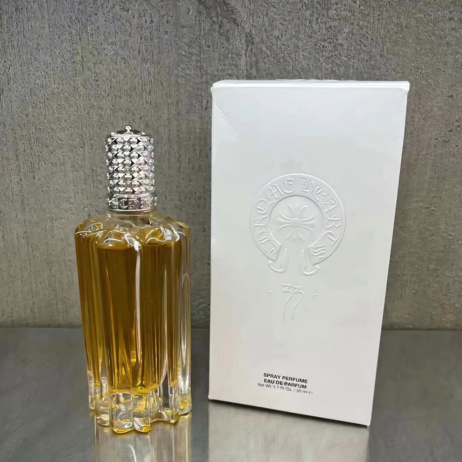 chrome香水价格揭秘！克罗心chrome hearts22号滚珠香水油33+走珠木质