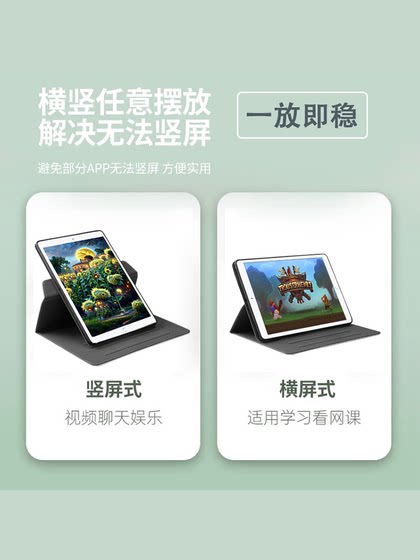 2015 년 1 세대 Old Apple iPad Pro 보호 사례 12.9 인치 A1584, A1652는 평면 패널 2017 2 세대 A1670, A1671, A1821 회전 만화 케이스에 적합합니다.