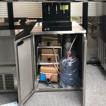 Hot Drinking Brief Yojuice Juicer Milk Tea Shop Commercial Coke Machine Bottom Cabinet Fast Food Restaurant Multifunction 304 new customizable