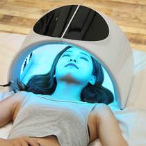 Cross-border folding colorful light LED heating spectrum beauty instrument red and blue light facial rejuvenation instrument beauty salon home use