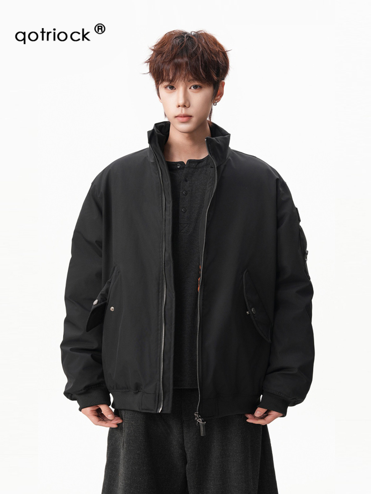 Military Version 90 White Duck down Cold-Resistant down Jacket for Men, Winter Outdoor Cold-Proof Jacket, Loose Casual Top