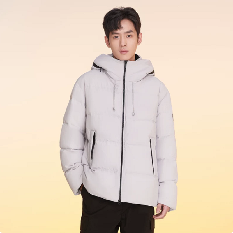 美力城羽绒服中长款男女同款