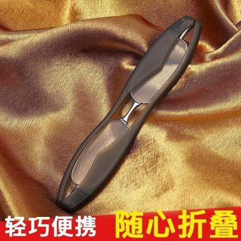 Folding Reading Glasses with 360-Degree Rotation, Ultra-Light, Portable, High-Definition, for Men and Women, Suitable for Elderly Vision