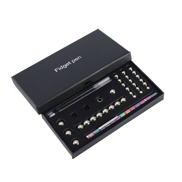 Magnet Pen Magnetic Pen Magnetic Pen Magnetic Suction Gift Student Stationery Decompression Internet Celebrity Toy Variety Metal Gel Pen