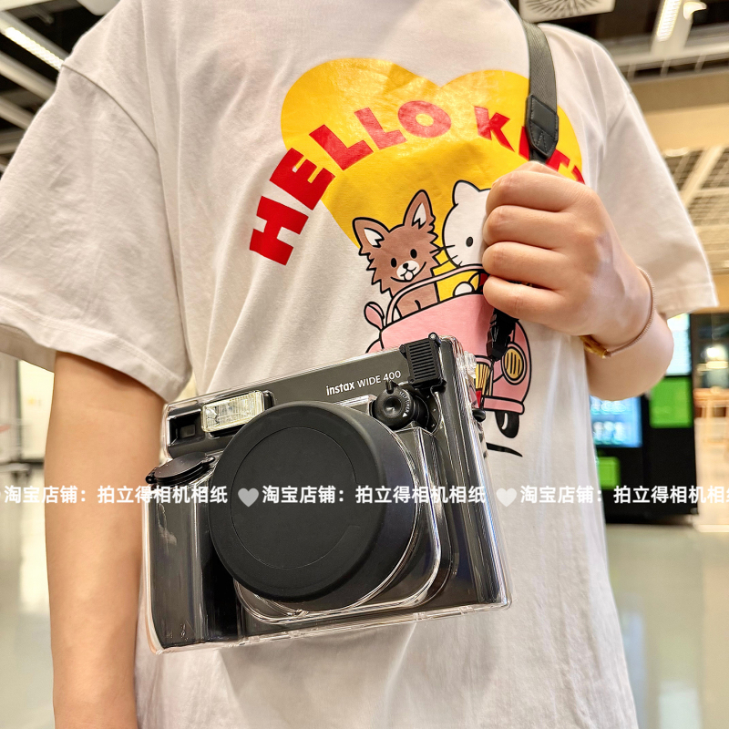 Wide400 Instant Camera Transparent Protective Case Exposure Protection Gadget Suitable for Fuji 400 Lens Bag Protective Cover Wide400 Instant Camera Transparent Protective Case Exposure Protection Gadget Suitable for Fuji 400 Lens Bag Protective Cover