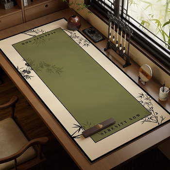 New chinese style flower and bird felt pad zen wool table pad primary school students' brush calligraphy special tablecloth calligraphy and painting table banner cloth