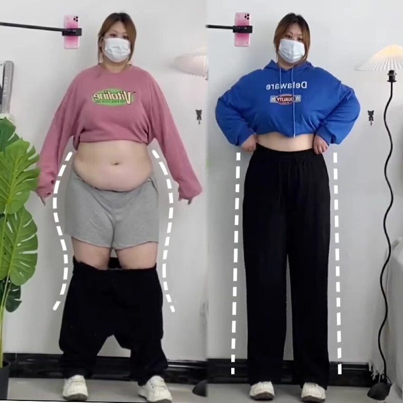 Plus-Size Ice Silk Wide-Leg Pants for Women, Spring and Summer Pants, 150kg Large Size Women's Pants, Slimming Casual Pants for Fat Women, Long Pants