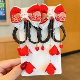 Детский аксессуар для волос, парик с косичкой для принцессы, заколка для волос, китайский стиль