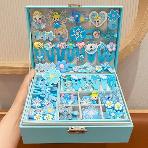 Элитный детский аксессуар для волос, подарочная коробка, комплект, заколка для волос, коробочка для хранения