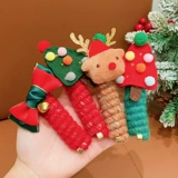 Рождественский детский телефон, мультяшная резинка для волос для пожилых людей, коллекция 2023