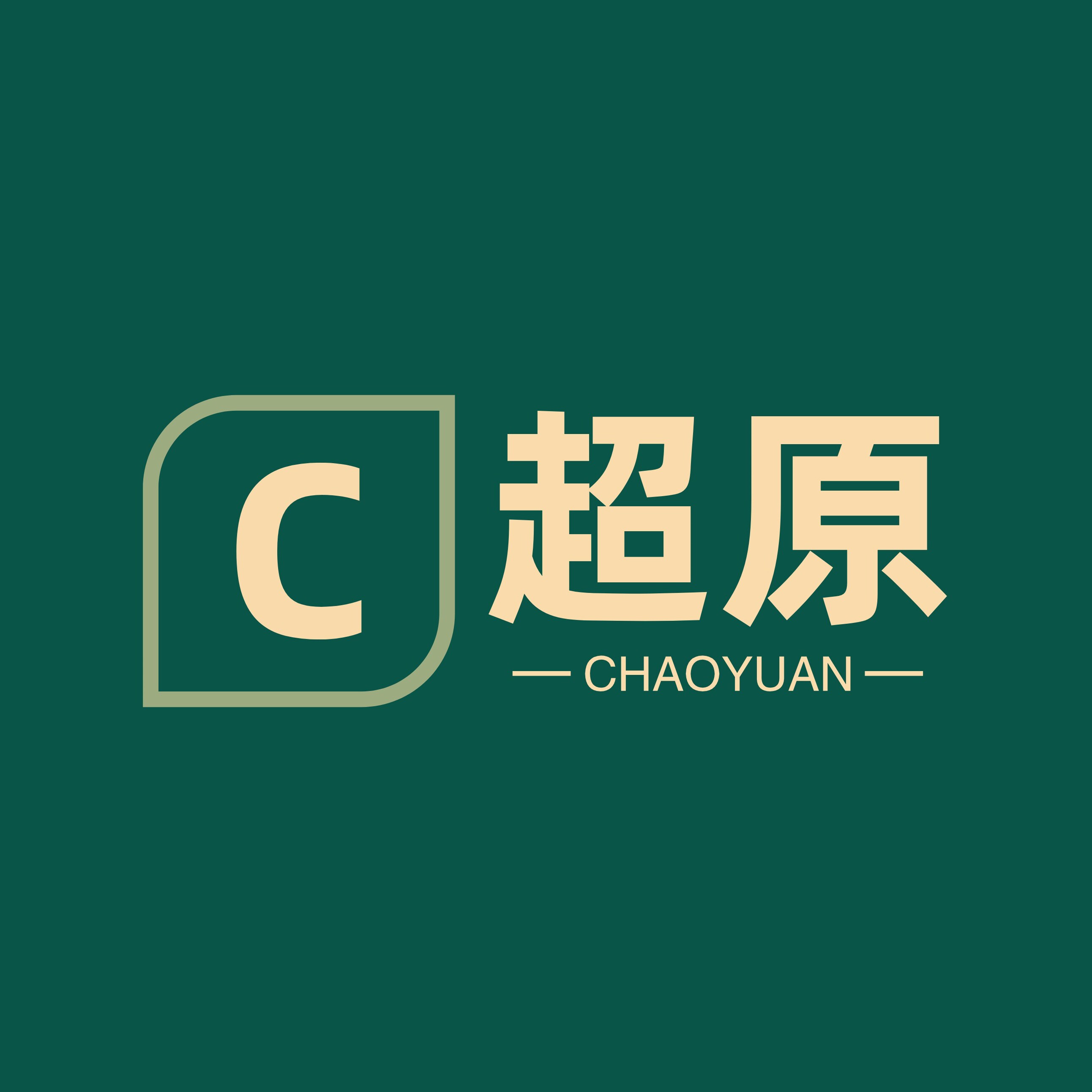 超原日用品企店的LOGO