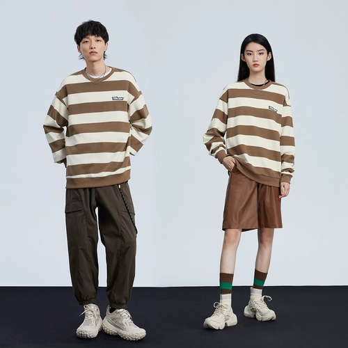 TIM COOK Ретро свитшот для отдыха, оверсайз