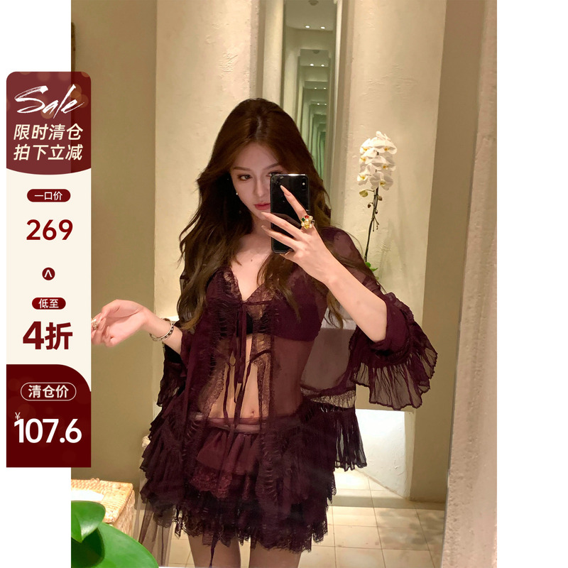 [Clearance 60% off] Nancy Fairynancy Summer Light Gauze Mesh Skirt Women's Summer High Waist Puffy Skirt